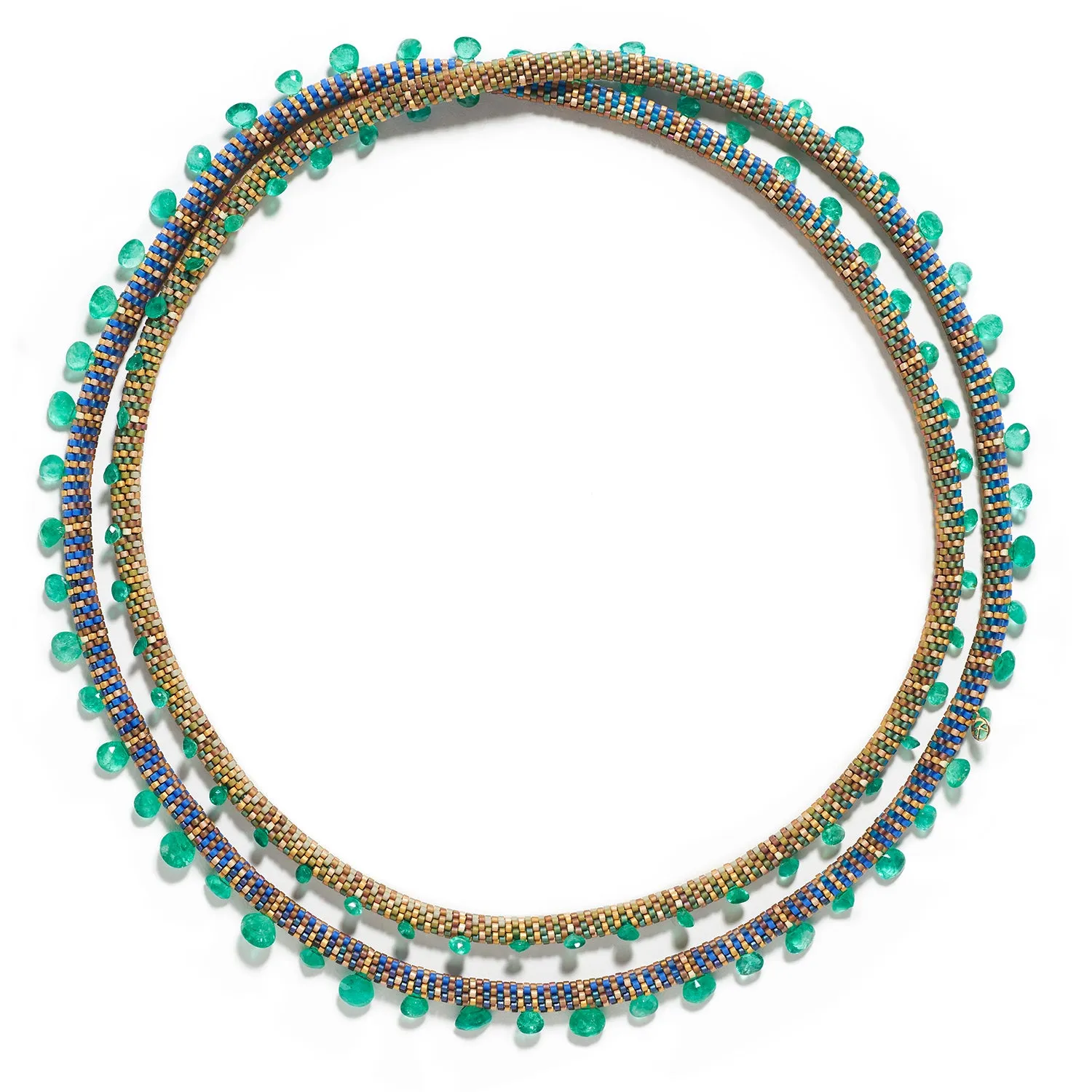 100 Emeralds Necklace