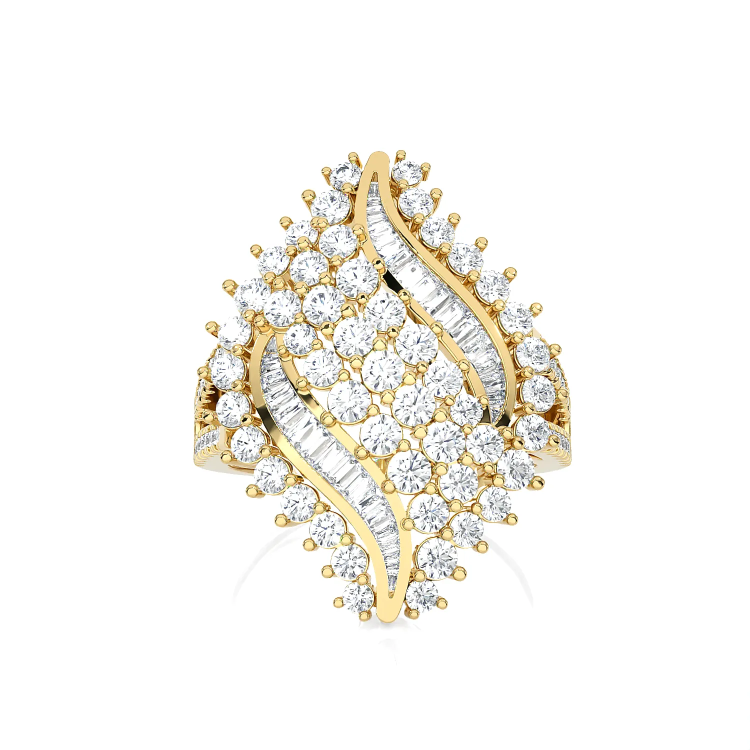 2 1/3 ctw Round Lab Grown Diamond Ring