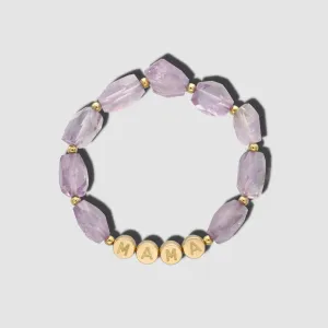 Amethyst Belonging Bracelet