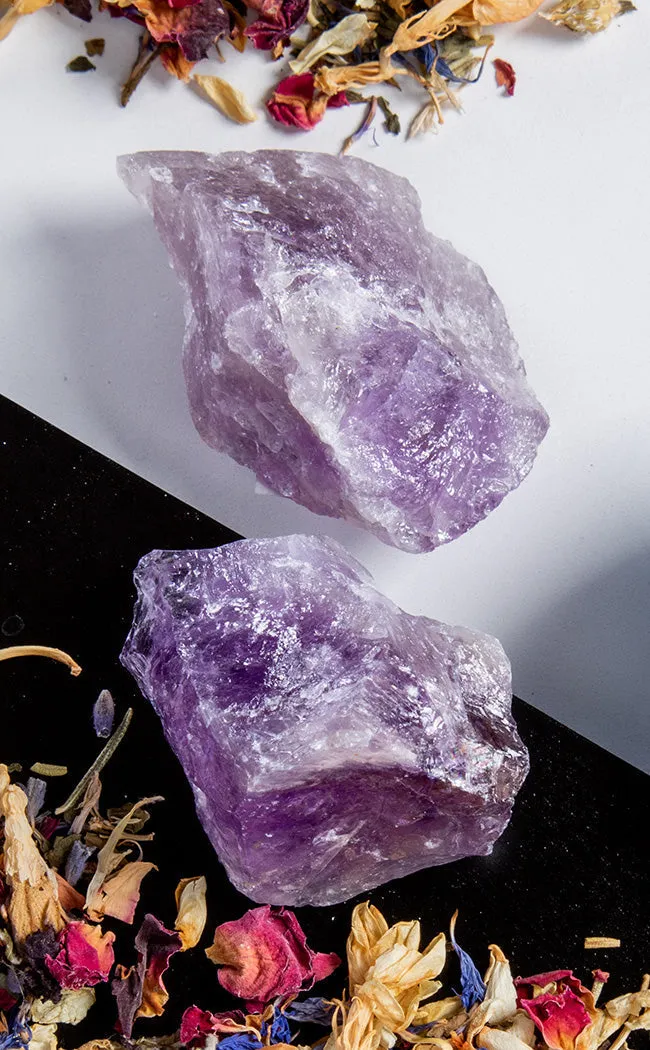 Amethyst Raw Crystal Rough Gem