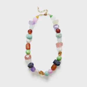 Anni Lu Rock My World Necklace in Gold