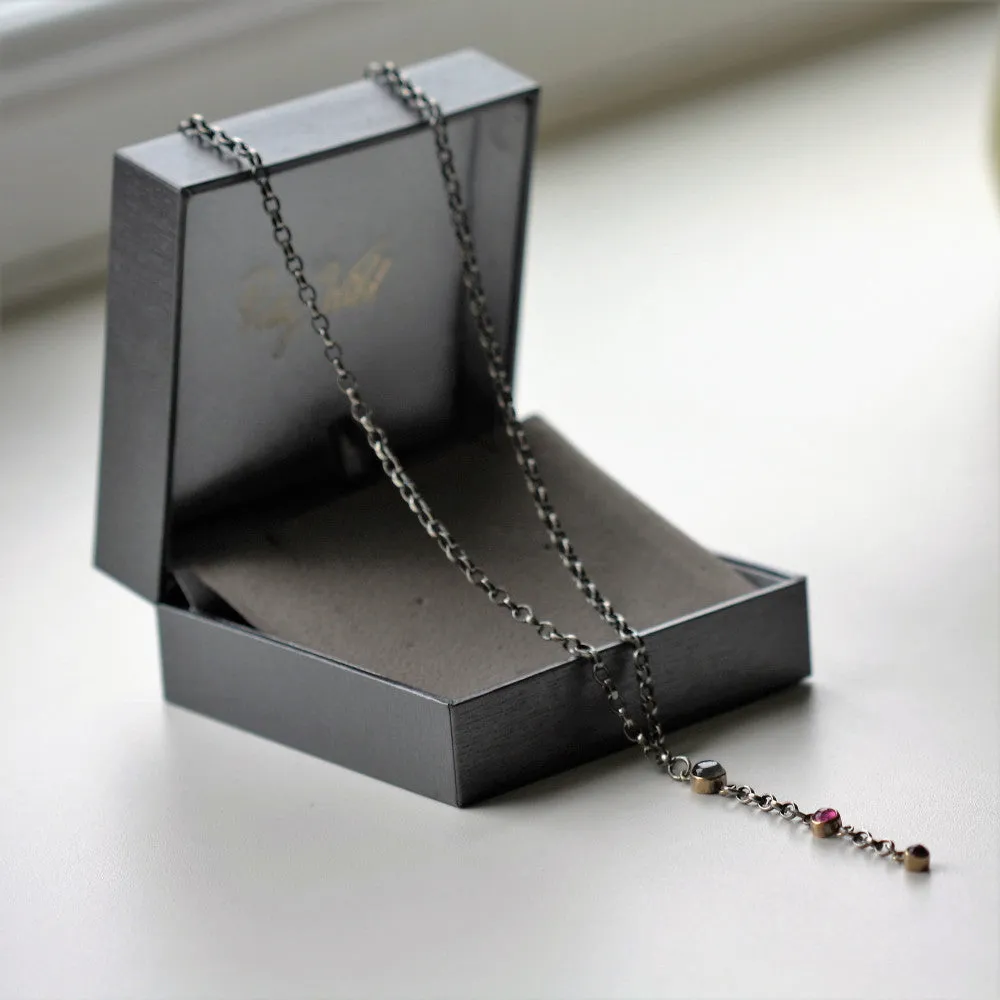 Blossom Y Gemstone Necklace