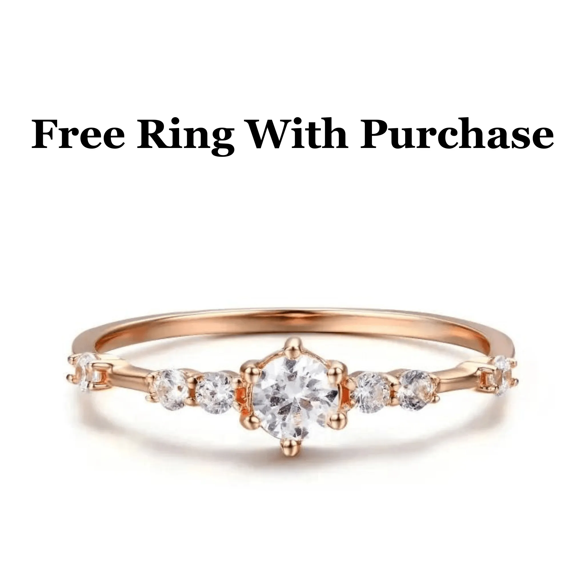 Blue Topaz Dual Band Fashion Ring