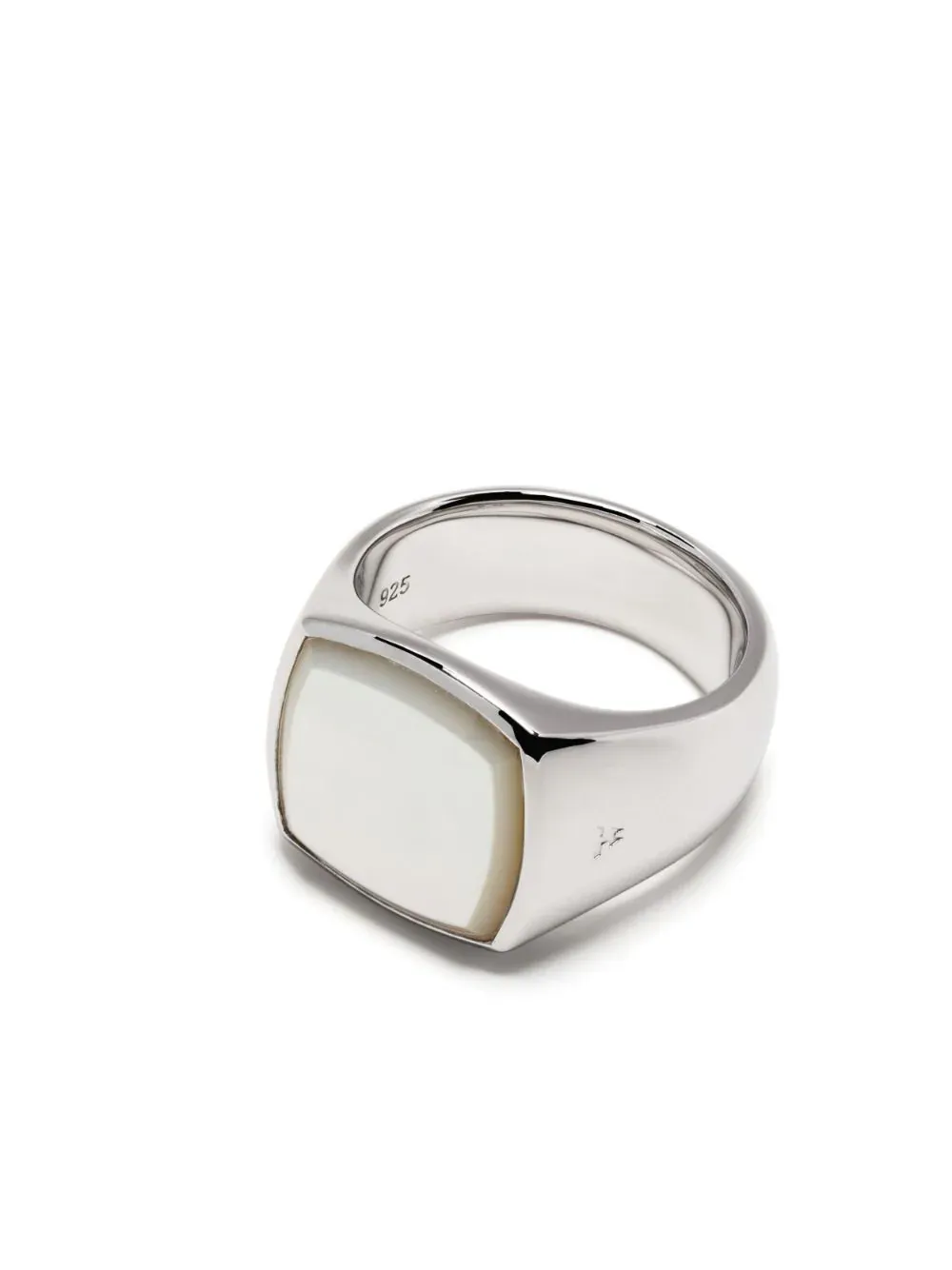 Cushion White Mop Ring