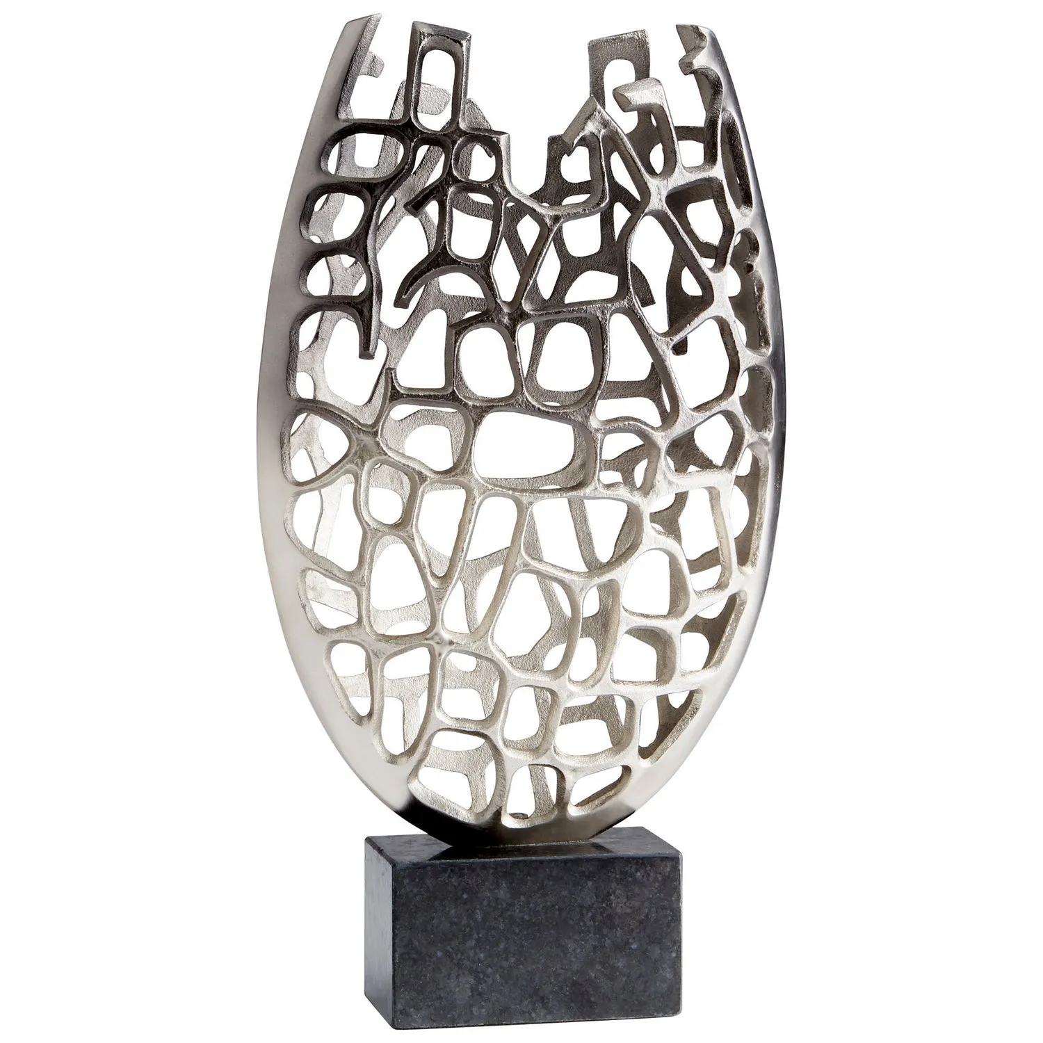 Cyan Design 10143 Blossoming Laurel Sculpture - Nickel