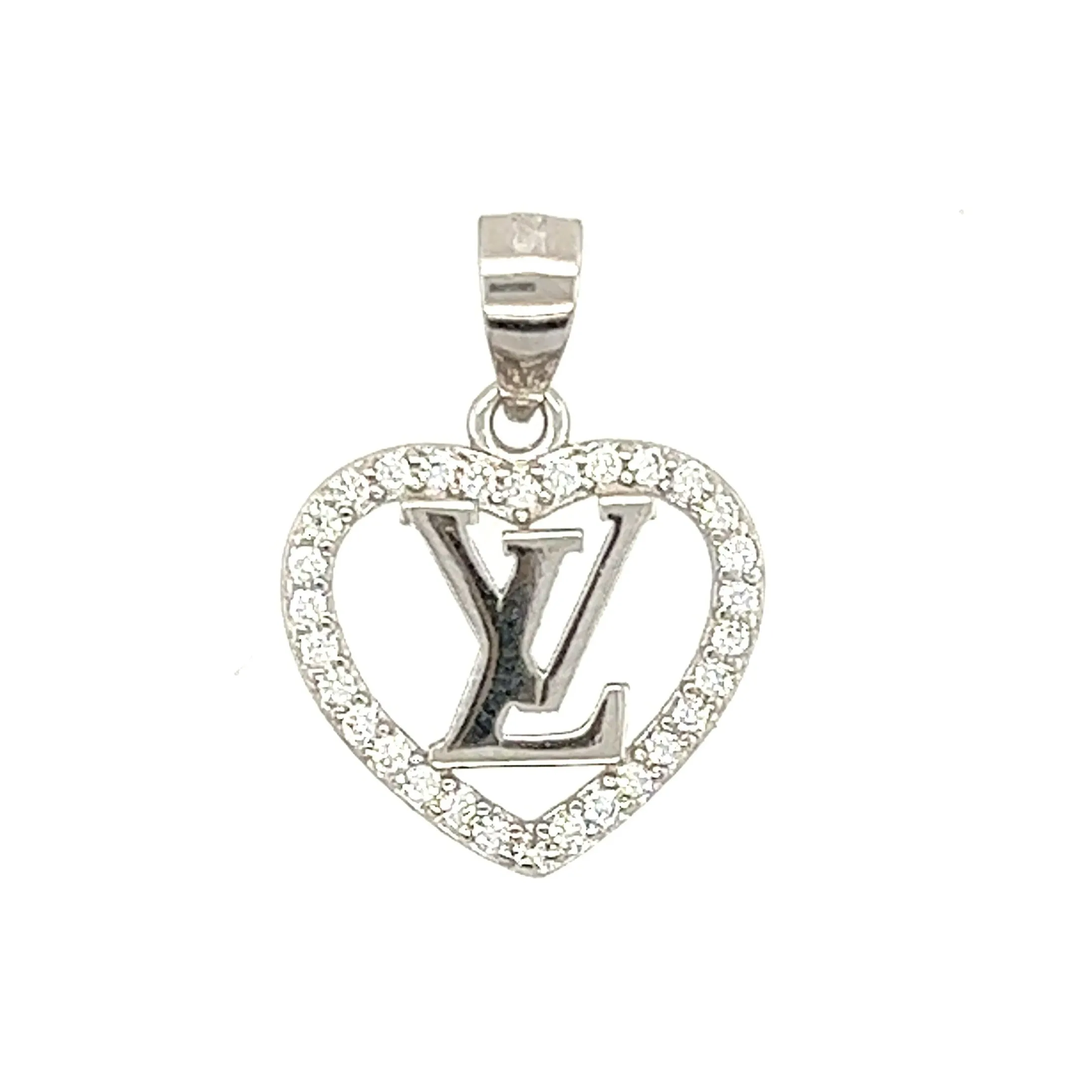 D942 L Heart Pendant