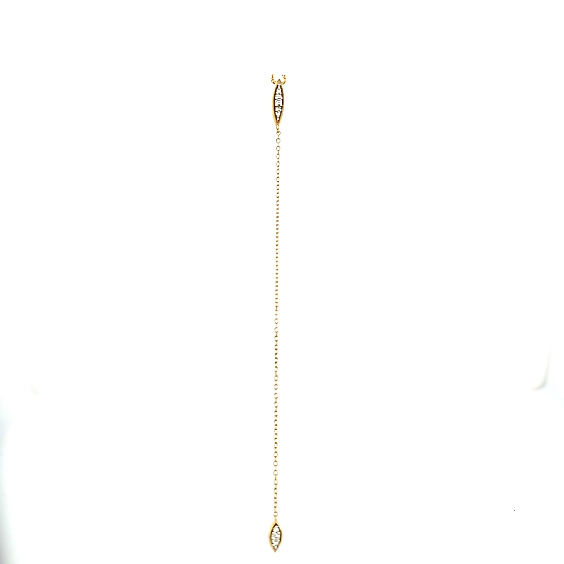 Ella Stein Gold Diamond Y Necklace (SI2062)