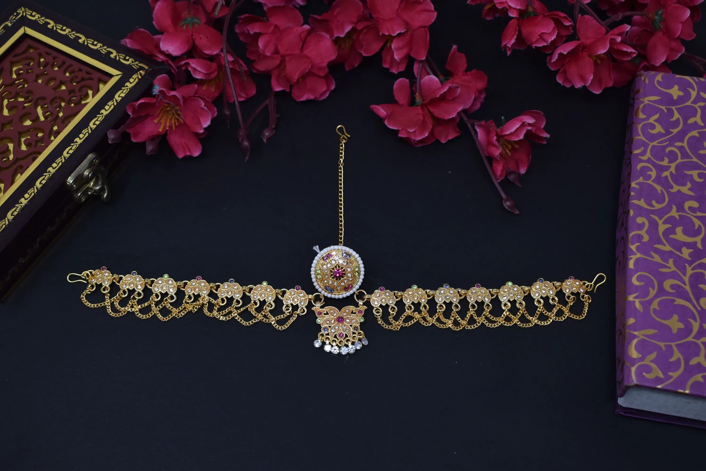 Ethnic Borla Rakhdi: Traditional AD Set