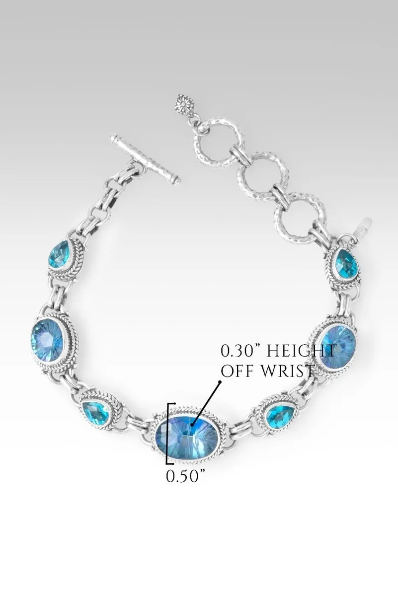 Harmonious Melody Bracelet™ in Blueicious™ Mystic Quartz
