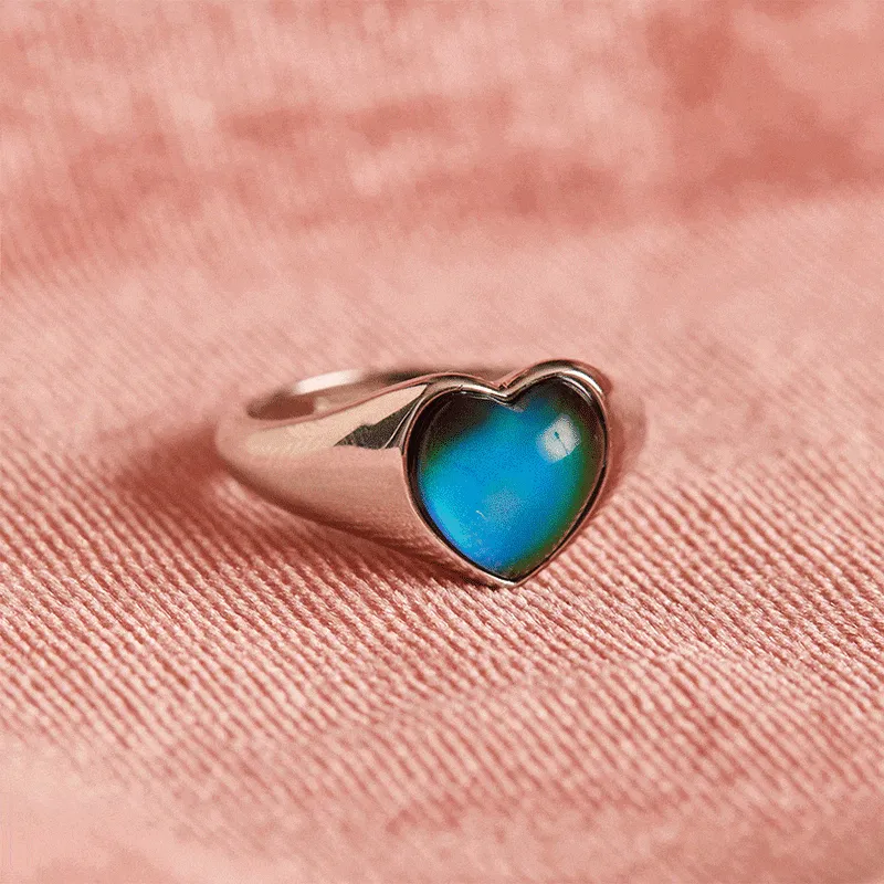 Heart Mood Ring - Size 6