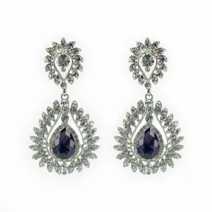 Maisie Earrings - Amethyst