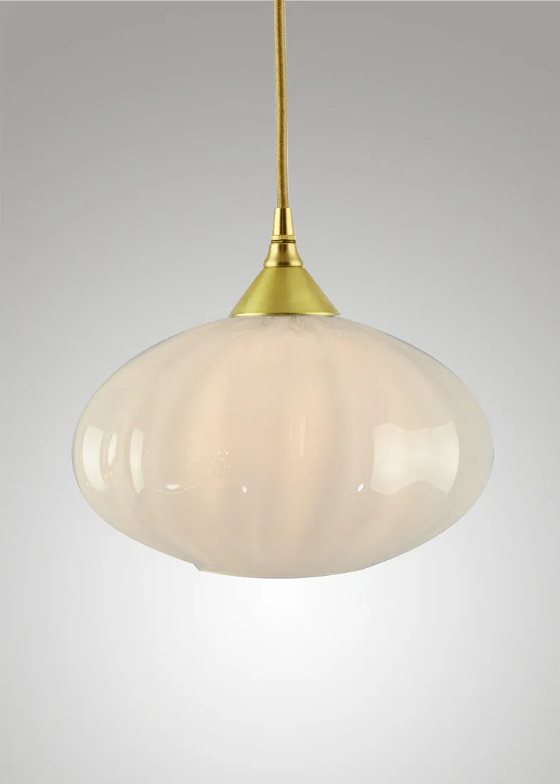 Mirage Glass Oval Pendant