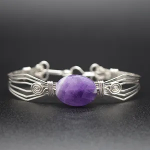 Nazca Chevron Amethyst Bracelet