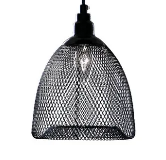 Nunzia Glossy Design Caged Mesh Pendant Light