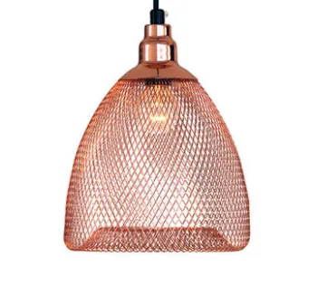 Nunzia Glossy Design Caged Mesh Pendant Light