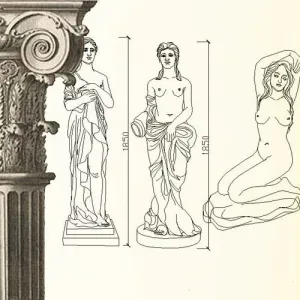 Ornamental Parts of Architecture -☆Architectural Decorative CAD Blocks☆ V.3