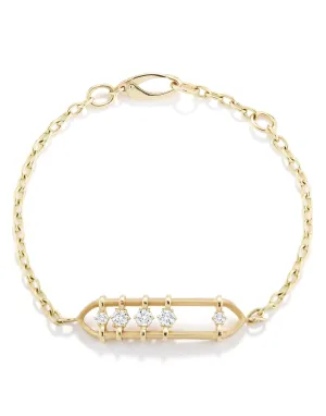 Penelope Floating Diamond Bracelet
