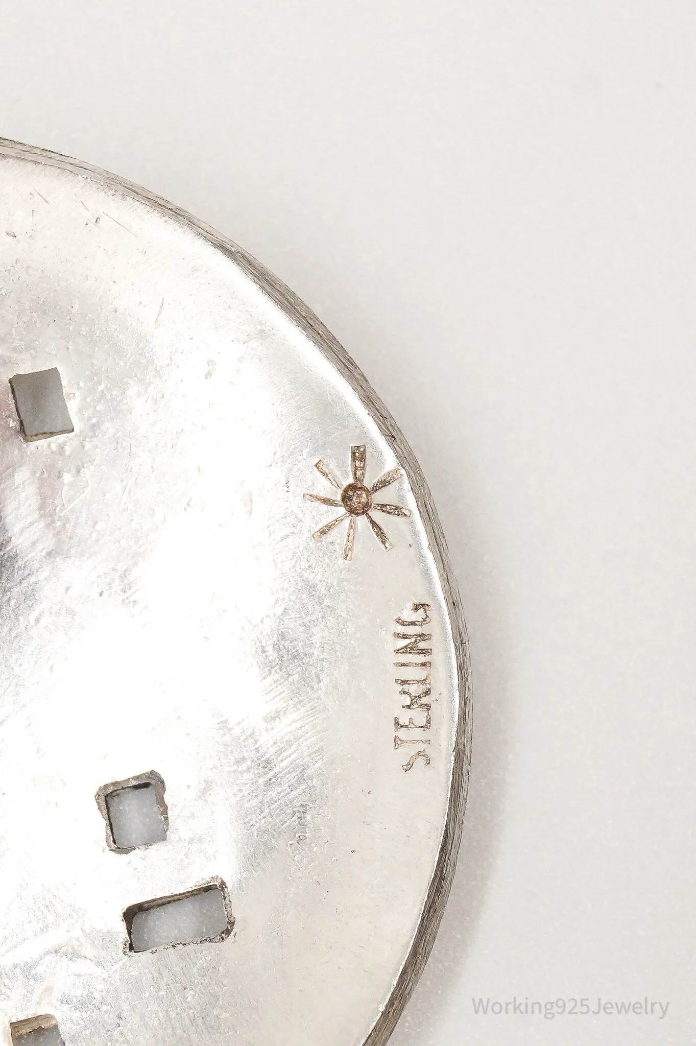 RARE Native American Dorothy Martinez Storyteller Sterling Silver Pendant