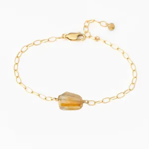 Raw Crystal Bracelet for Her