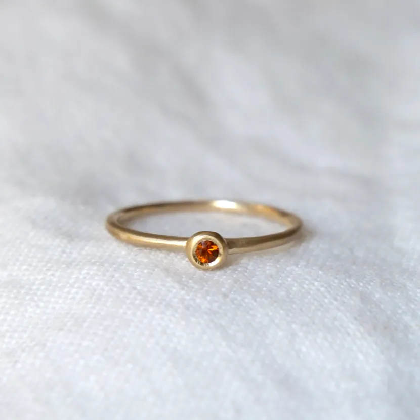 Sacred Bezel Citrine