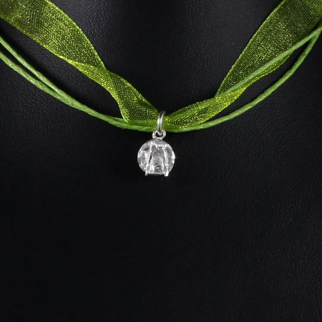 Small Trinidad Steel Pan or Steel Drum Pendant with Chain