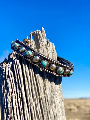 The Be My Vintage Southwest Colors Silver Bracelet