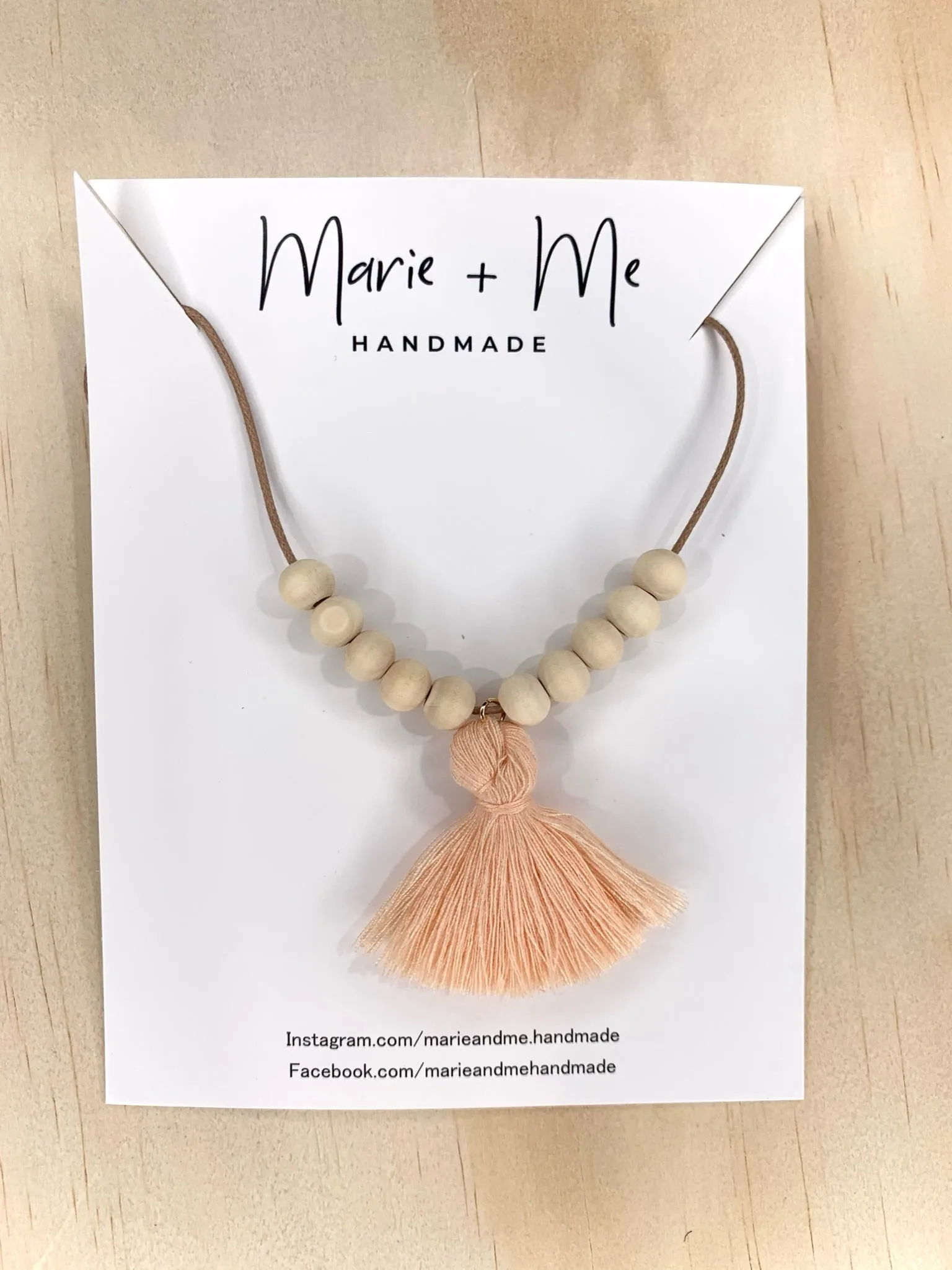 The KIDS Tassel Necklace by Marie   Me - Various
