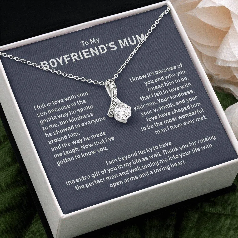 To My Boyfriend's Mum-Alluring Necklace Gift Set