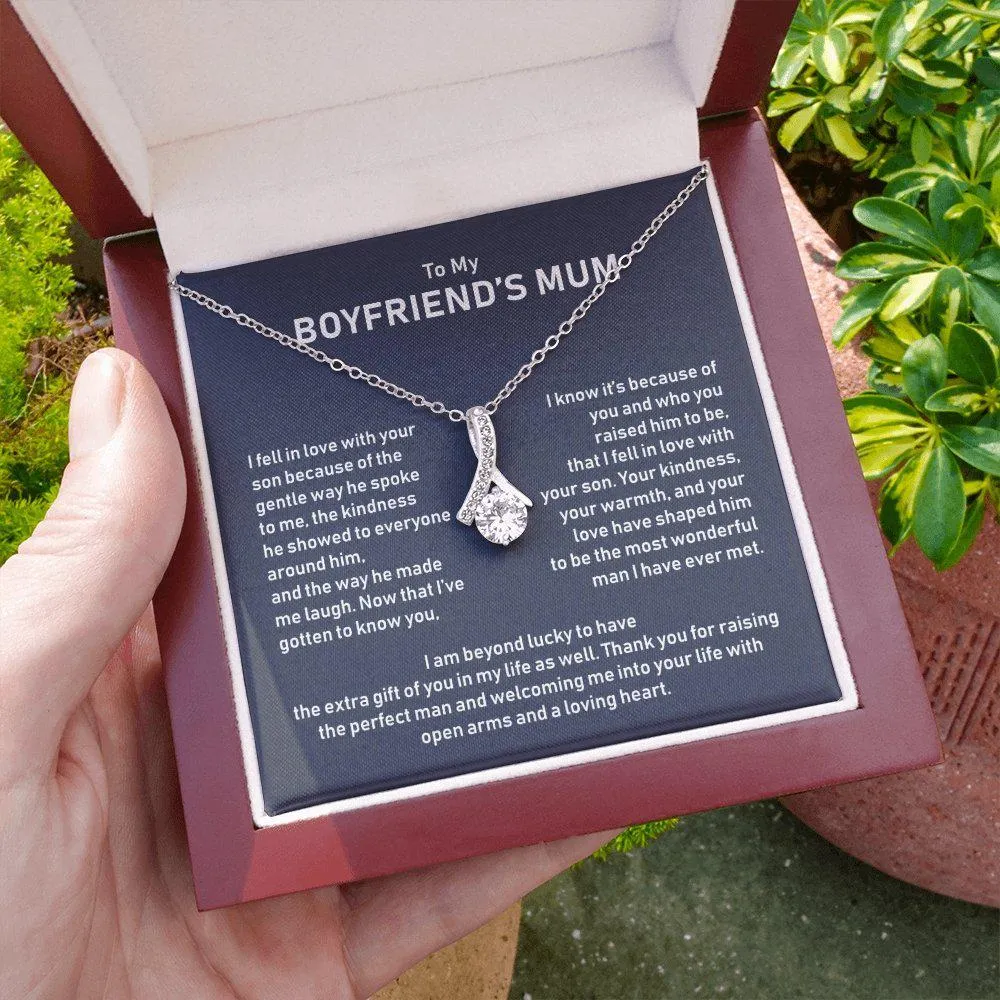 To My Boyfriend's Mum-Alluring Necklace Gift Set