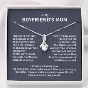 To My Boyfriend's Mum-Alluring Necklace Gift Set