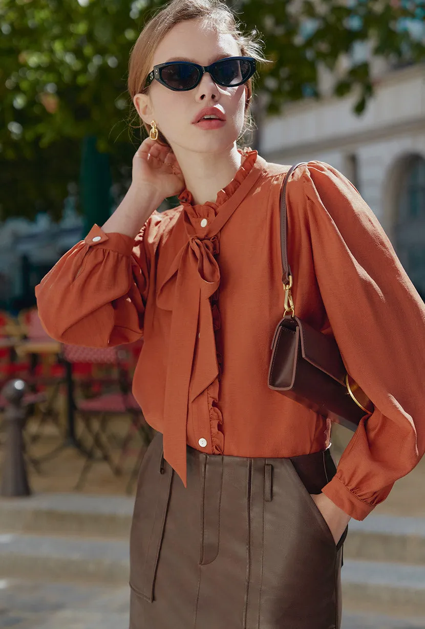 Tonette Blouse - Amber