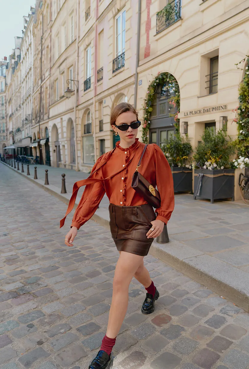 Tonette Blouse - Amber