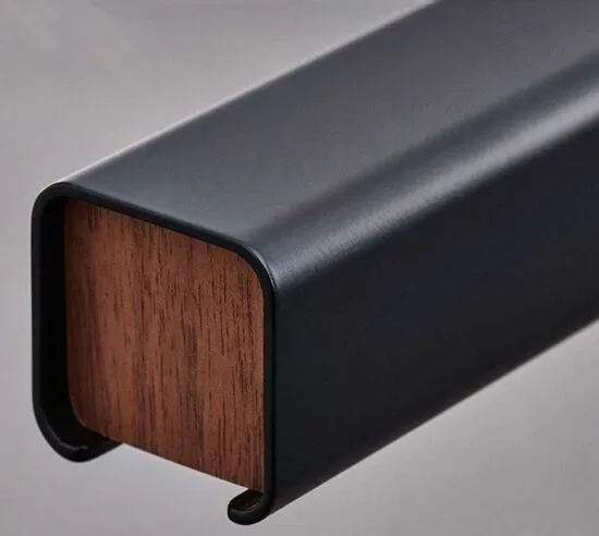 Torbjørg Modern Scandinavian Wood Ends Linear Lamp