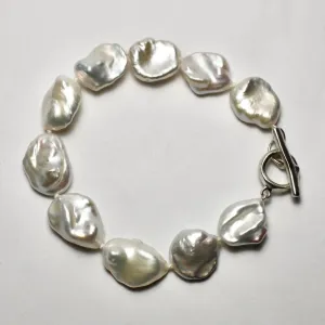 Wabi Sabi Keshi Pearl Bracelet